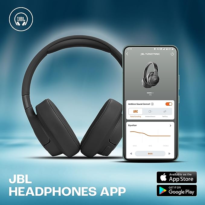 JBL Tune 770NC (Wireless Over Ear ANC Headphones)